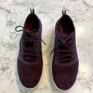 Shoes Burgundy Suede